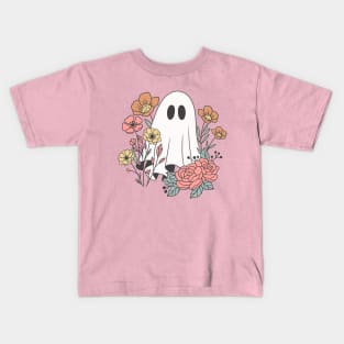 Floral Ghost Kids T-Shirt